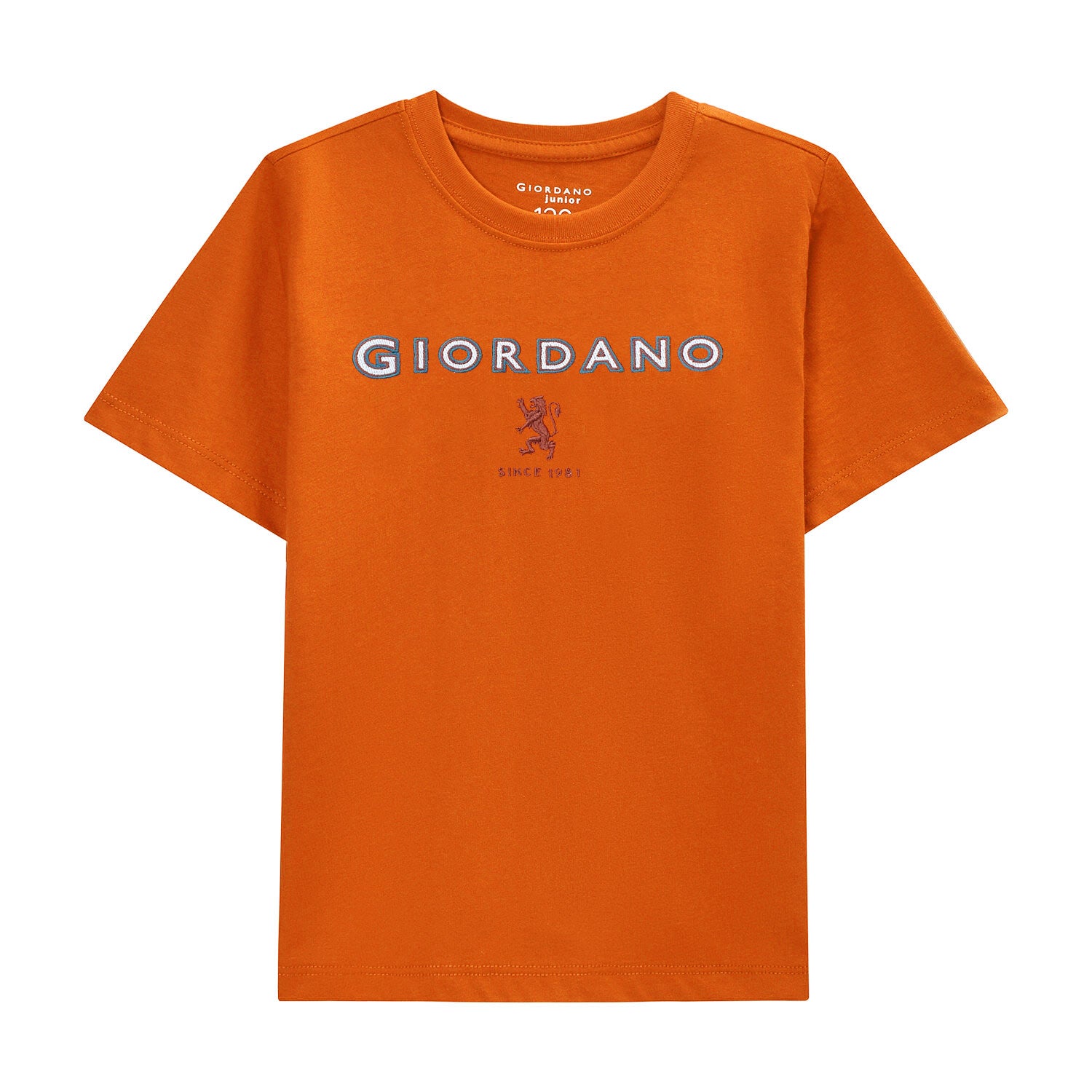 Junior's Giordano Logo Print Tee