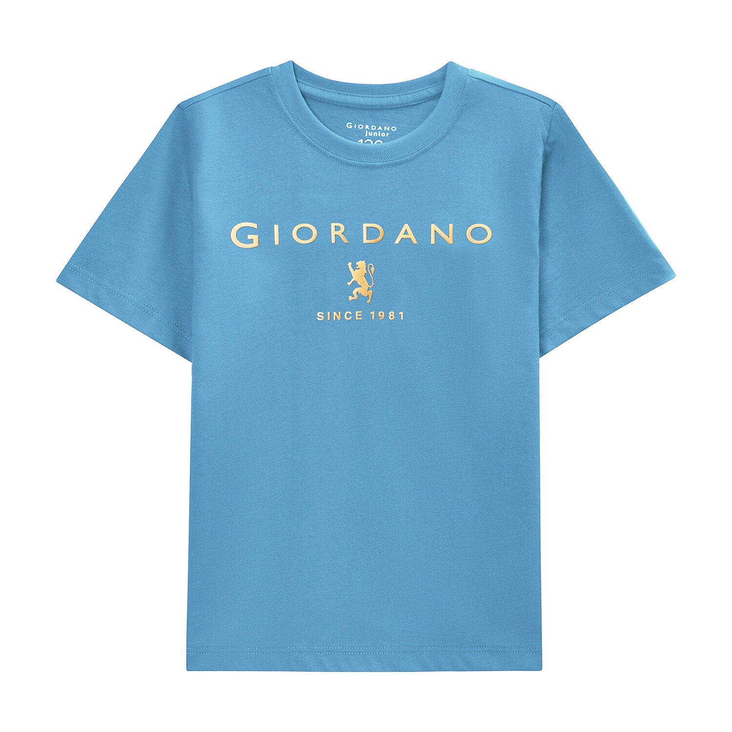 Junior's Giordano Logo Print Tee
