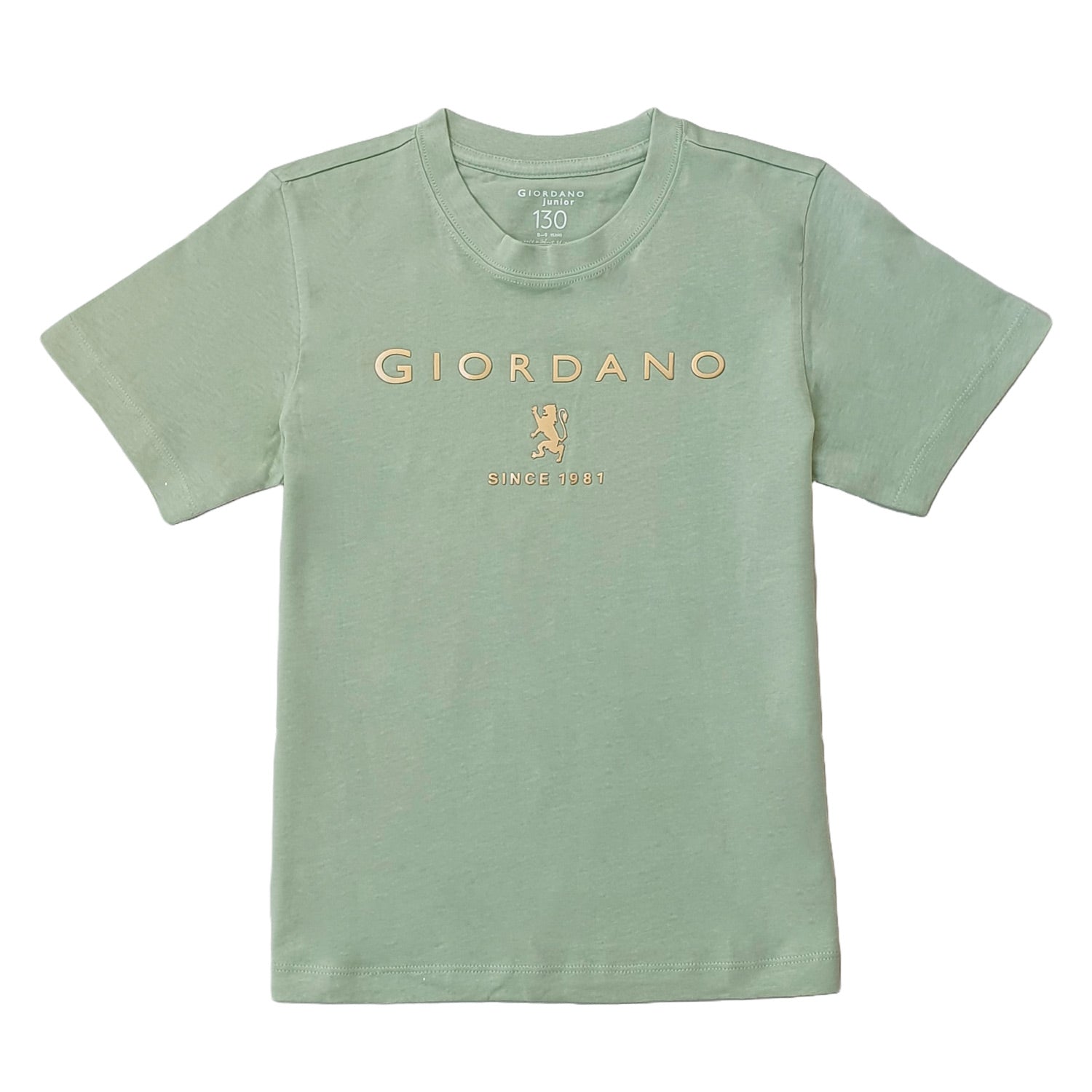 Junior's Giordano Logo Print Tee