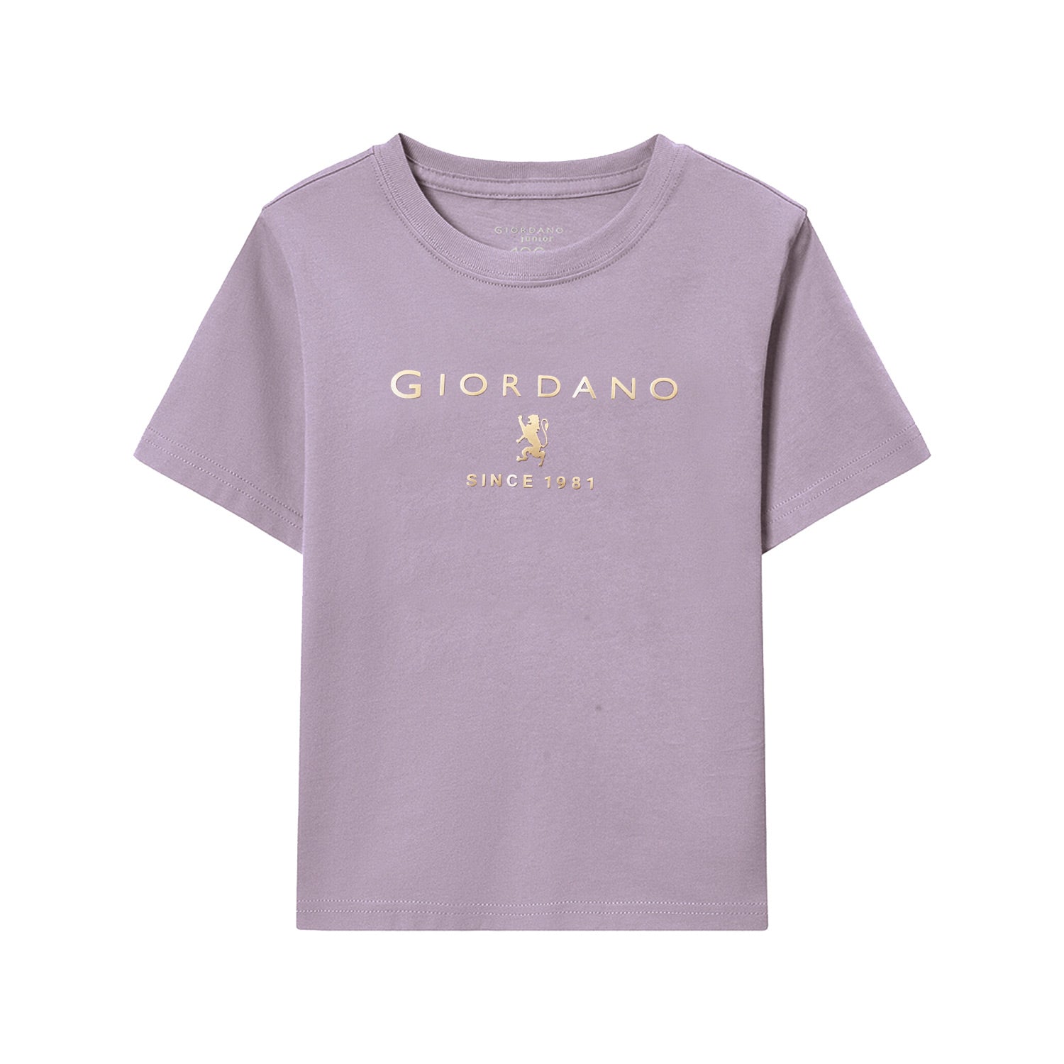 Junior's Giordano Logo Print Tee