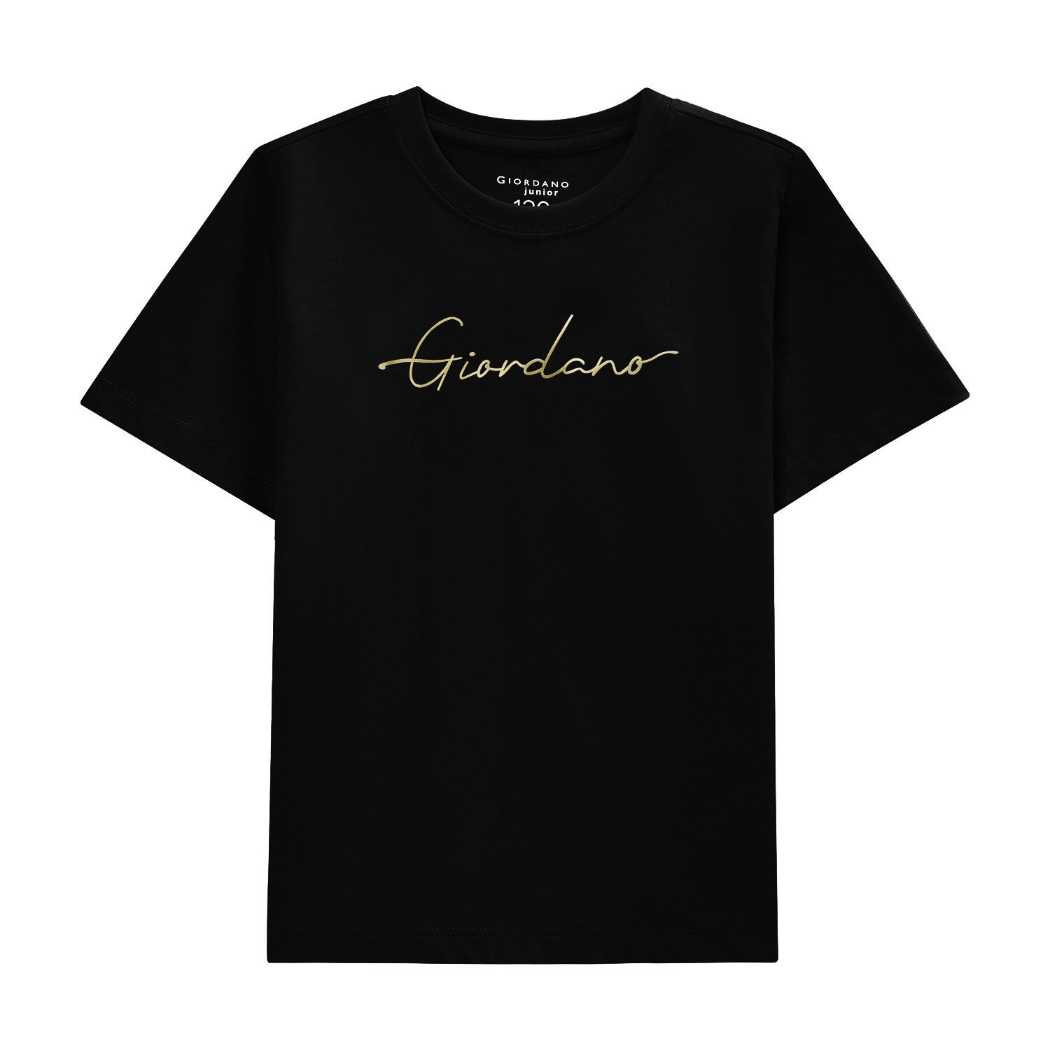 Giordano Junior Signature Print Tee-Black