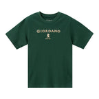 Giordano Junior Cotton Jersey Graphic Tee - Comfortable & Stylish-Green