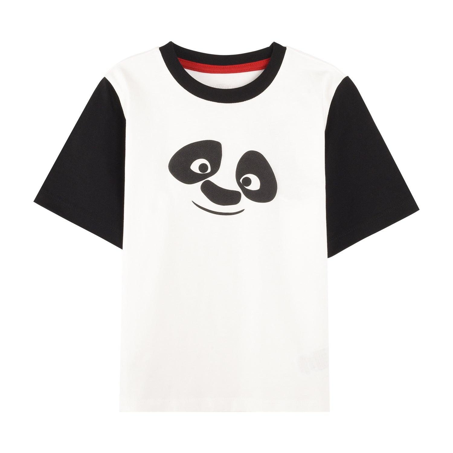 Giordano Kids Kung Fu Panda Series Cotton Jersey Crewneck Print Tee-White