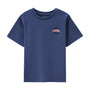 Giordano Kids Kung Fu Panda Series Cotton Jersey Crewneck Print Tee-Blue