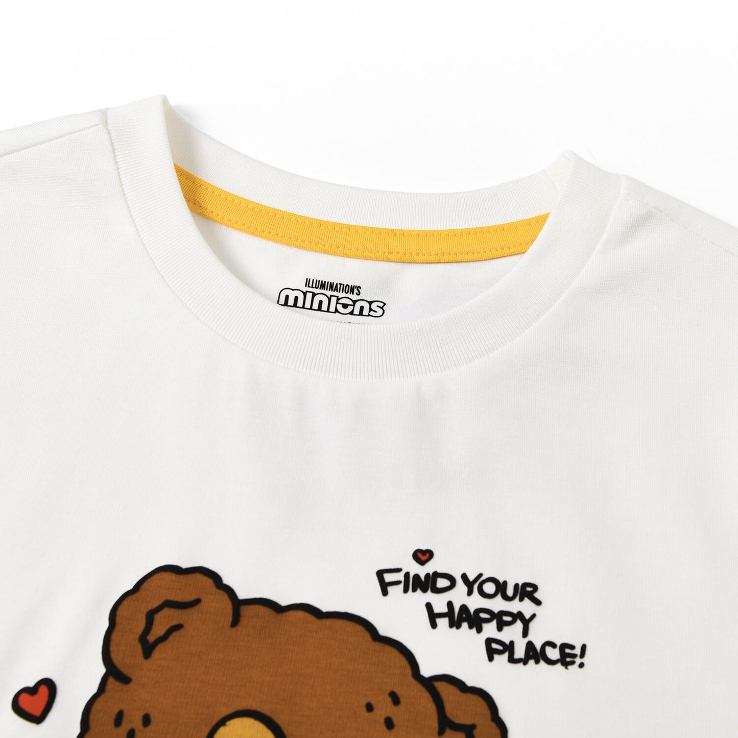 Kids’ Regular Fit Crew Neck Print Tee| Minion Collection