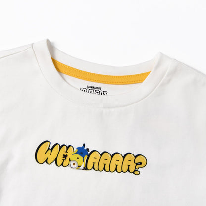 Kids’ Regular Fit Crew Neck Print Tee| Minion Collection