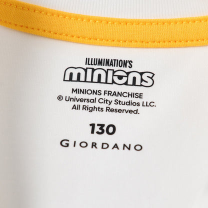 Kids’ Regular Fit Crew Neck Print Tee| Minion Collection