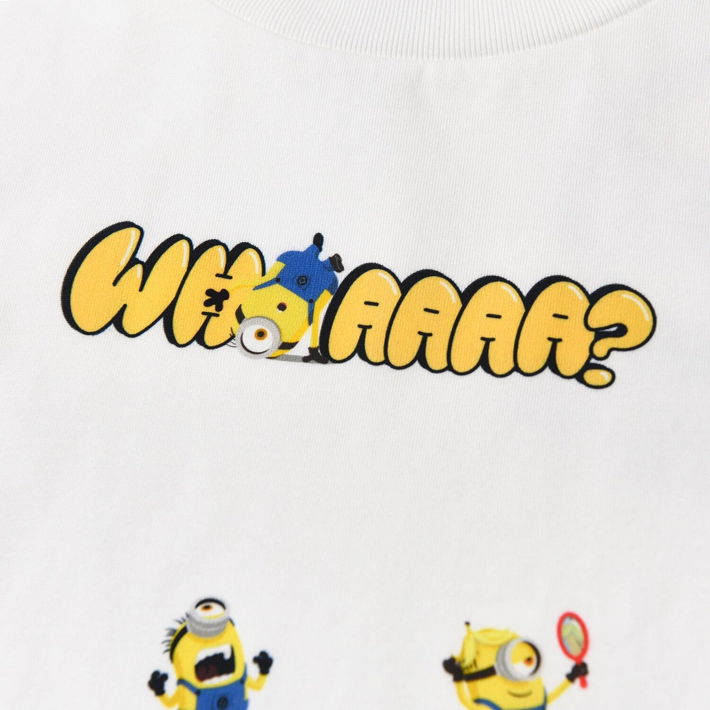 Kids’ Regular Fit Crew Neck Print Tee| Minion Collection