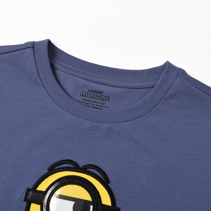Kids’ Regular Fit Crew Neck Print Tee| Minion Collection