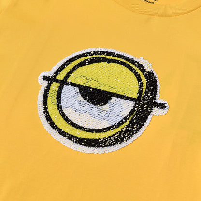 Kids’ Regular Fit Crew Neck Print Tee| Minion Collection