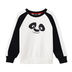 Giordano Kids Kung Fu Panda Series French Terry Crewneck Sweatshirt-White