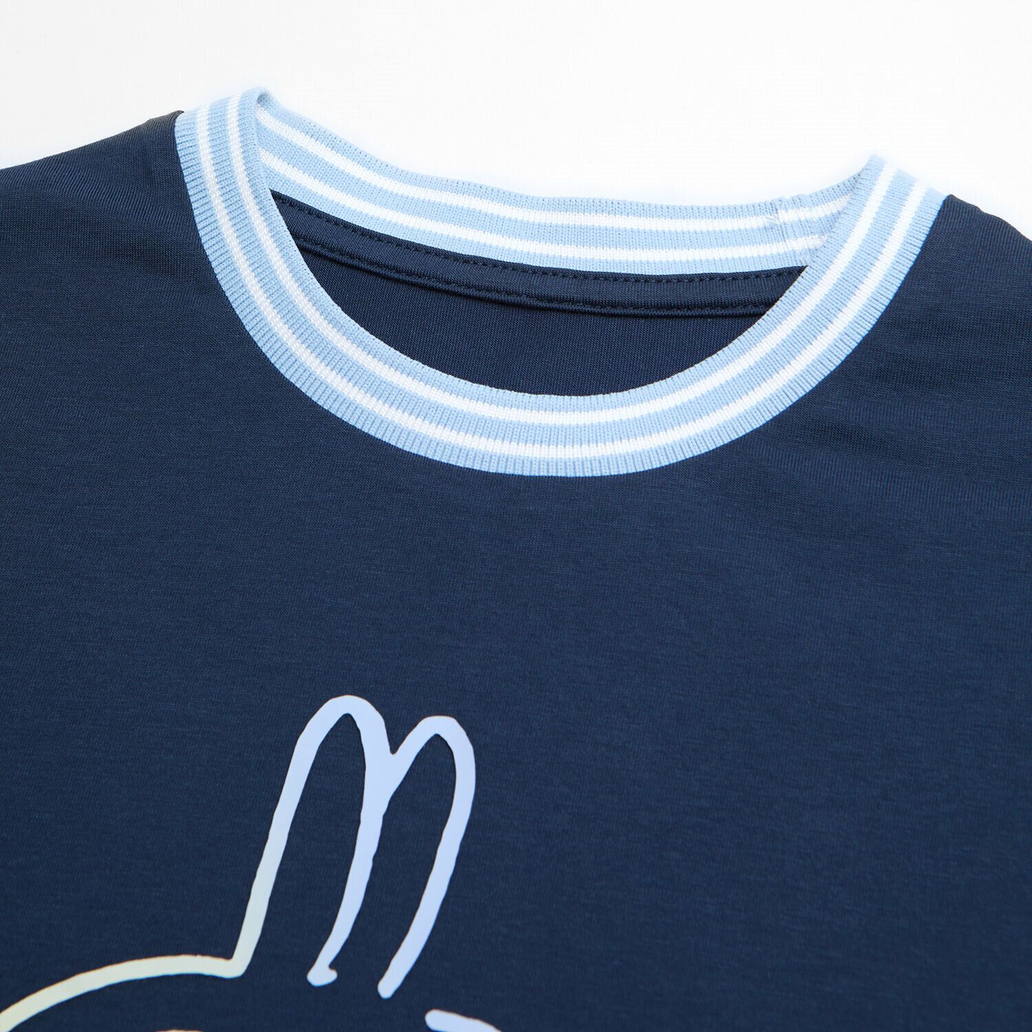 Kid's Chiikawa Usagi Printed Cotton Blend Relaxed Tee