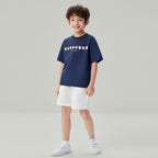 Kids' Chiikawa Navy Character Relaxed Graphic Tee