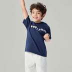 Kids' Chiikawa Navy Character Relaxed Graphic Tee
