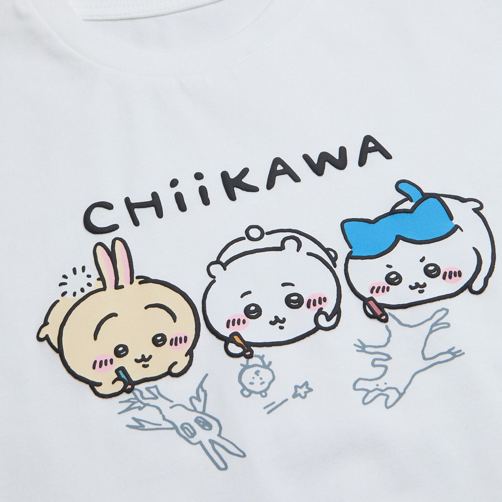 Kid's Chiikawa Snow White Relaxed Graphic Tee