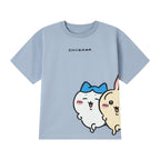 Kid's Chiikawa Subdued Blue Crew Neck Graphic Tee