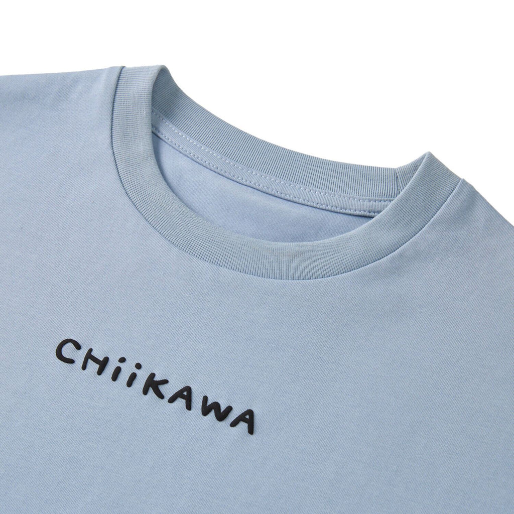 Kid's Chiikawa Subdued Blue Crew Neck Graphic Tee