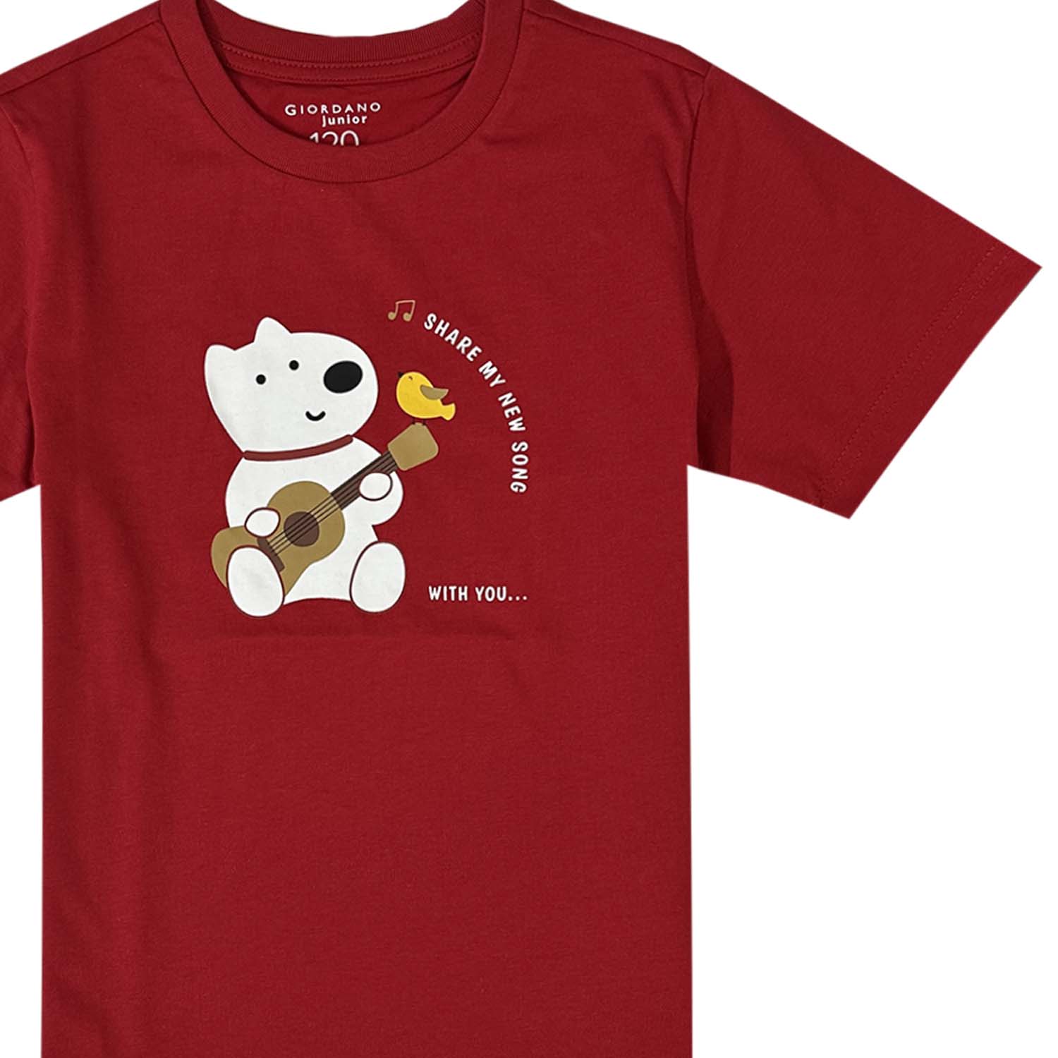 Junior Cotton Jersey Print Tee: Soft & Stylish