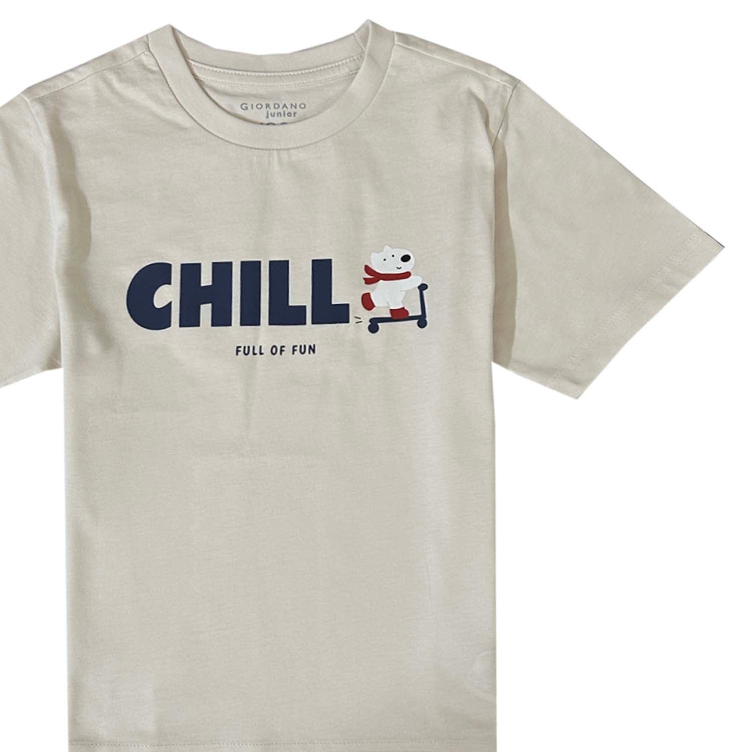 Junior Cotton Jersey Print Tee: Soft & Stylish