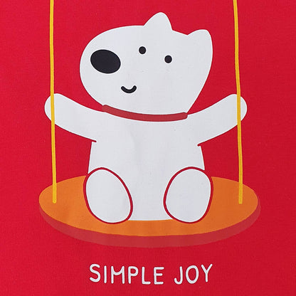 Junior Cotton Jersey Print Tee: Soft & Stylish