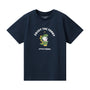 Giordano Junior Cotton Jersey Print Tee: Soft & Stylish-Blue