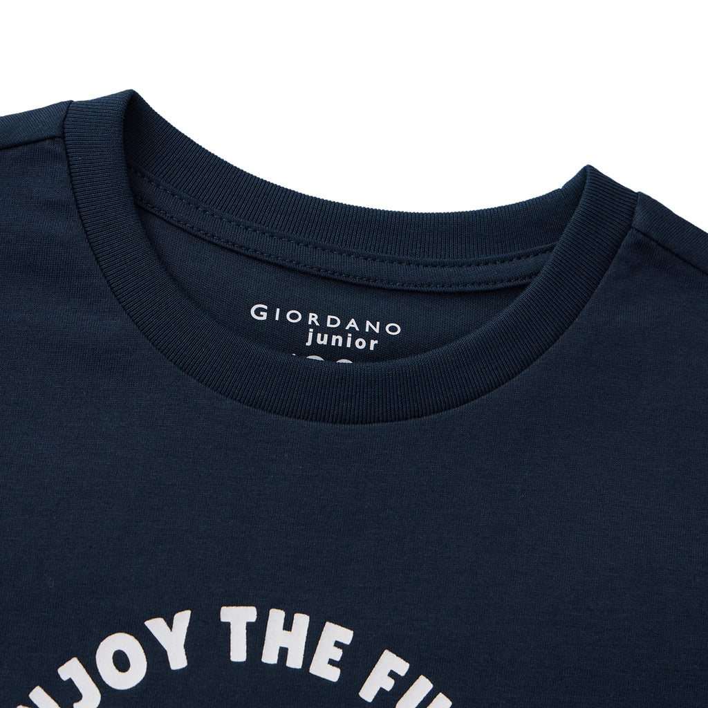 Junior Cotton Jersey Print Tee: Soft & Stylish