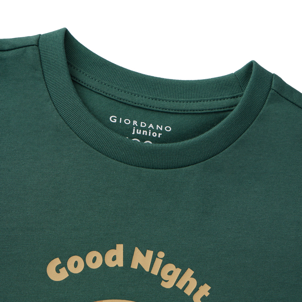 Junior Cotton Jersey Print Tee: Soft & Stylish