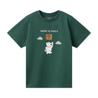 Giordano Junior Cotton Jersey Print Tee: Soft & Stylish-Green