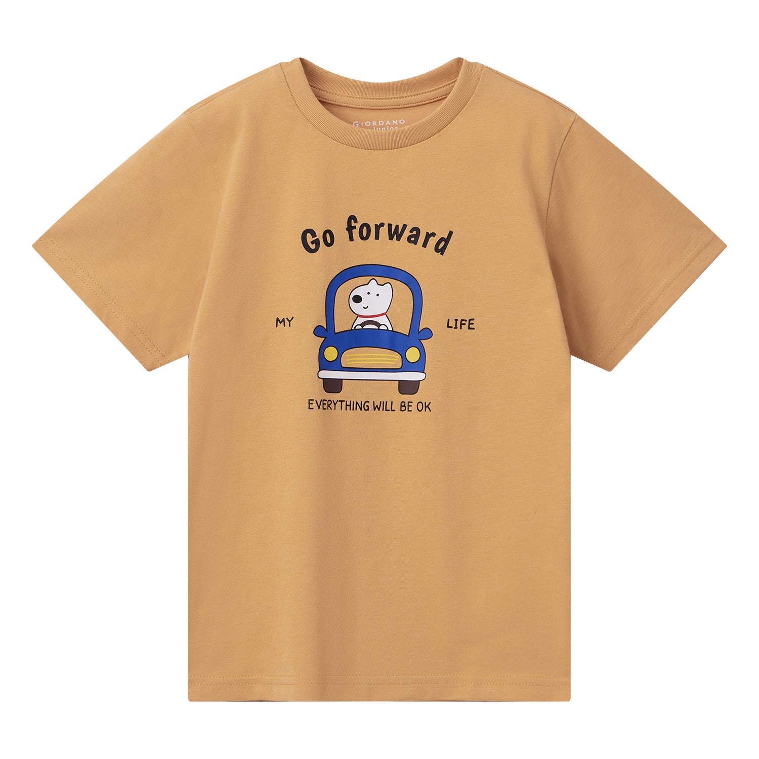 Junior Cotton Jersey Print Tee: Soft & Stylish