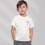 Kid's' Printed Cotton T-Shirt - Crew Neck Short Sleeve