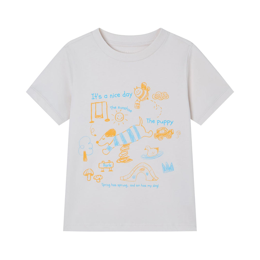 Kids Regular Cotton Graphic Tee