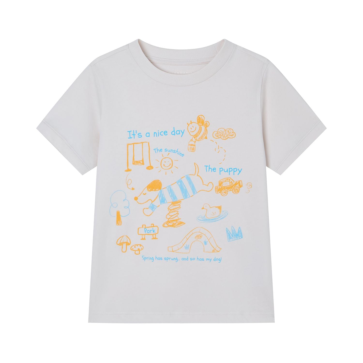 Kids Regular Cotton Graphic Tee