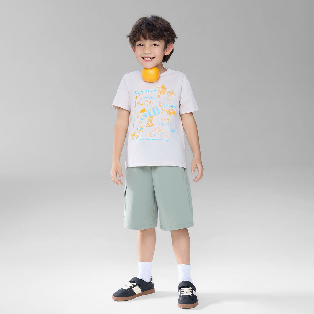 Kids Regular Cotton Graphic Tee
