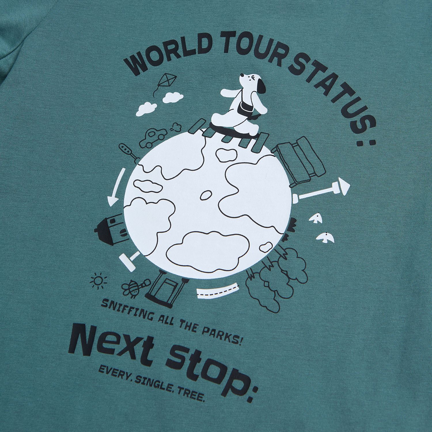 Kids Regular Cotton Graphic Tee