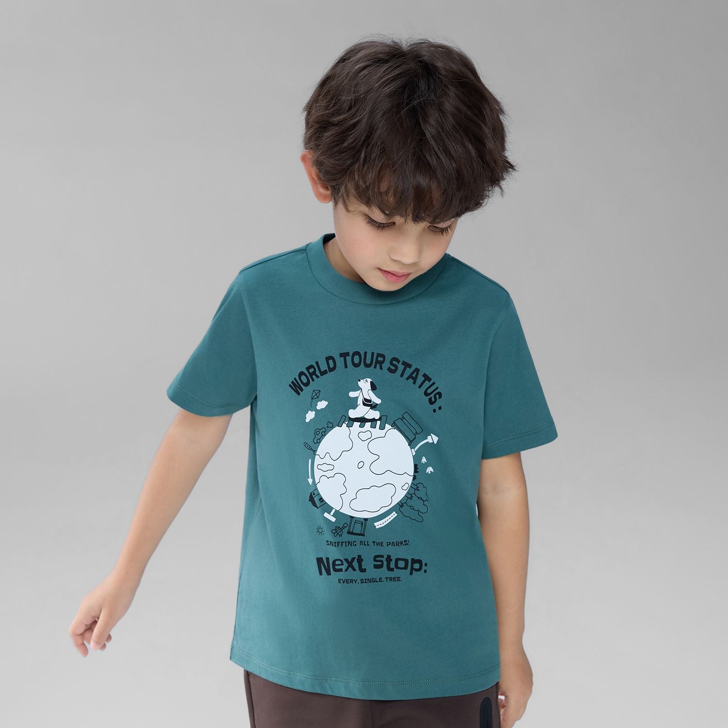 Kids Regular Cotton Graphic Tee