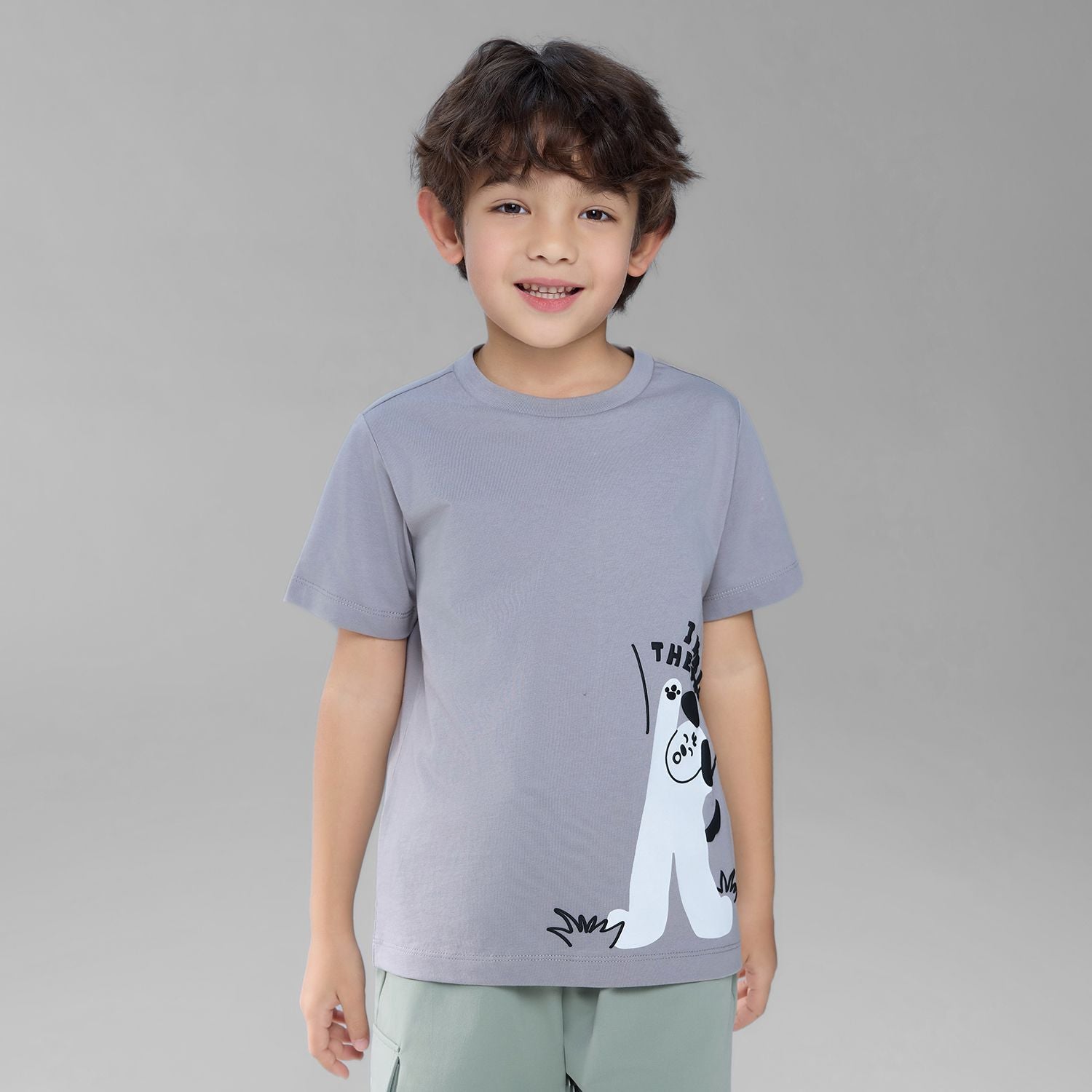 Kids Regular Cotton Graphic Tee