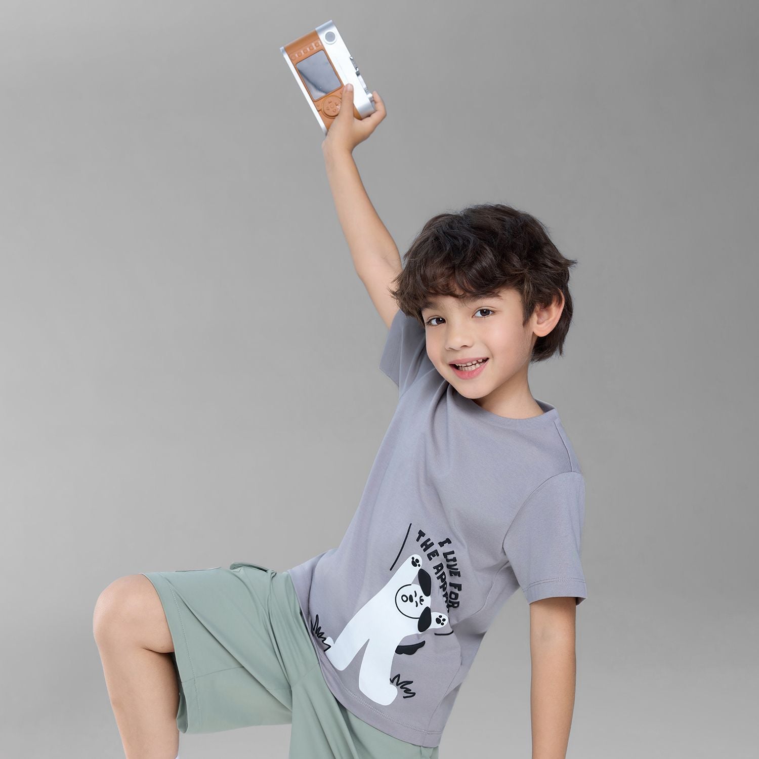 Kids Regular Cotton Graphic Tee