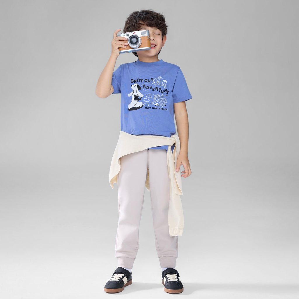 Kids Regular Cotton Graphic Tee