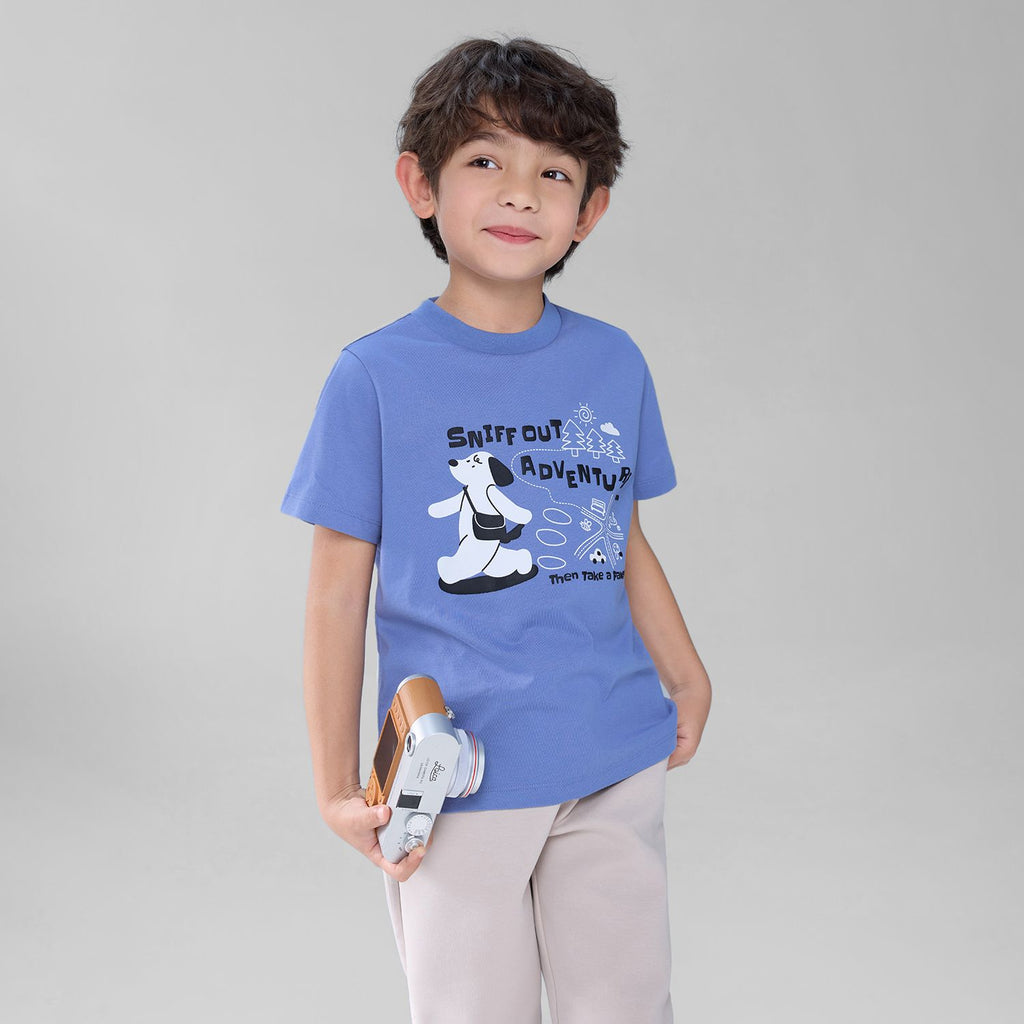 Kids Regular Cotton Graphic Tee