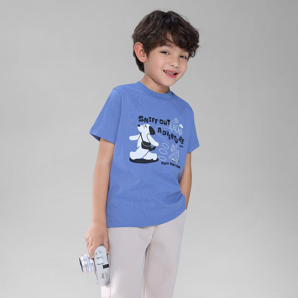 Kids Regular Cotton Graphic Tee