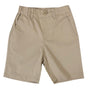 Giordano Junior Twill Mid Rise Comfort Elastic Waist Cool Feeling Shorts-Brown
