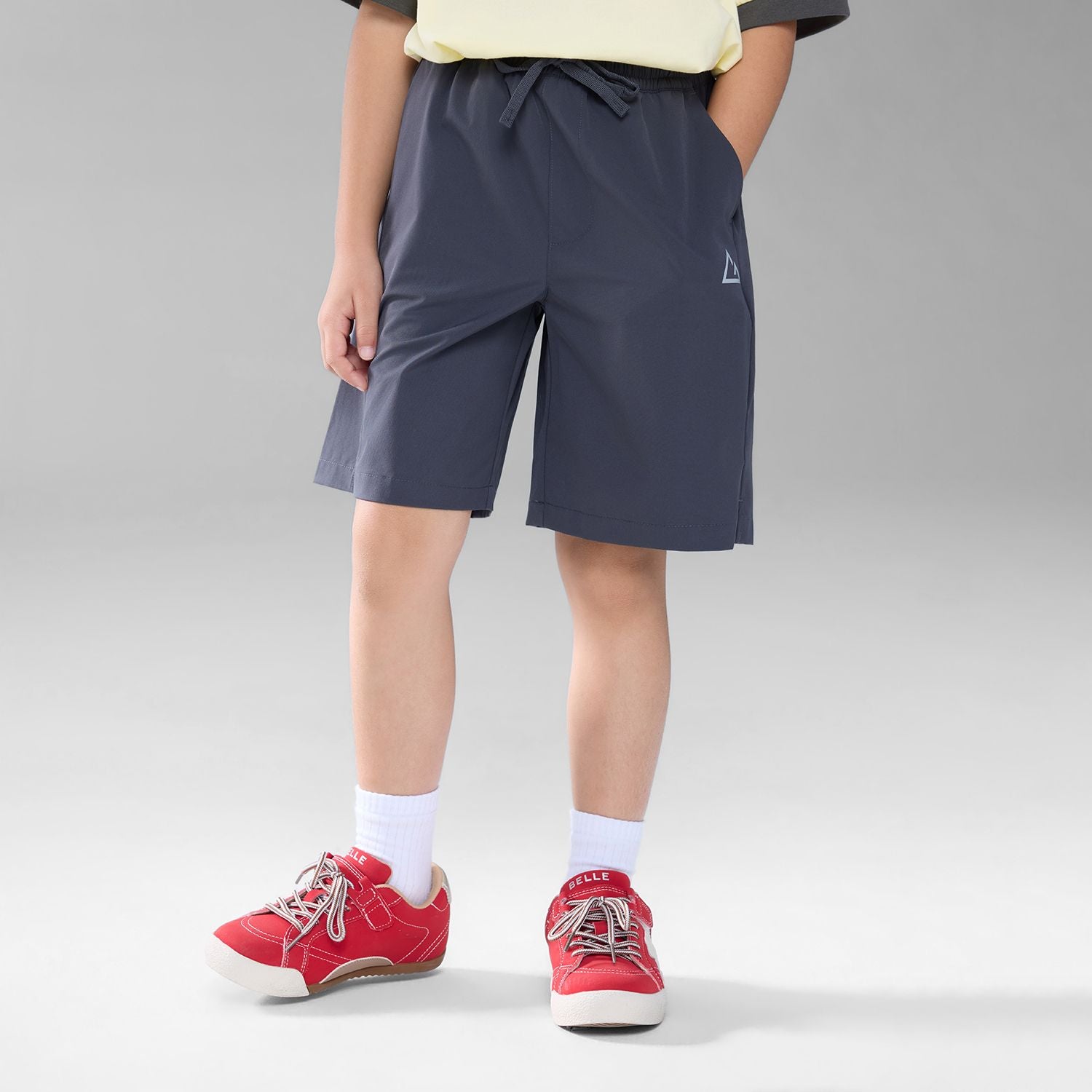 Kids Regular Nylon Stretch Active Shorts