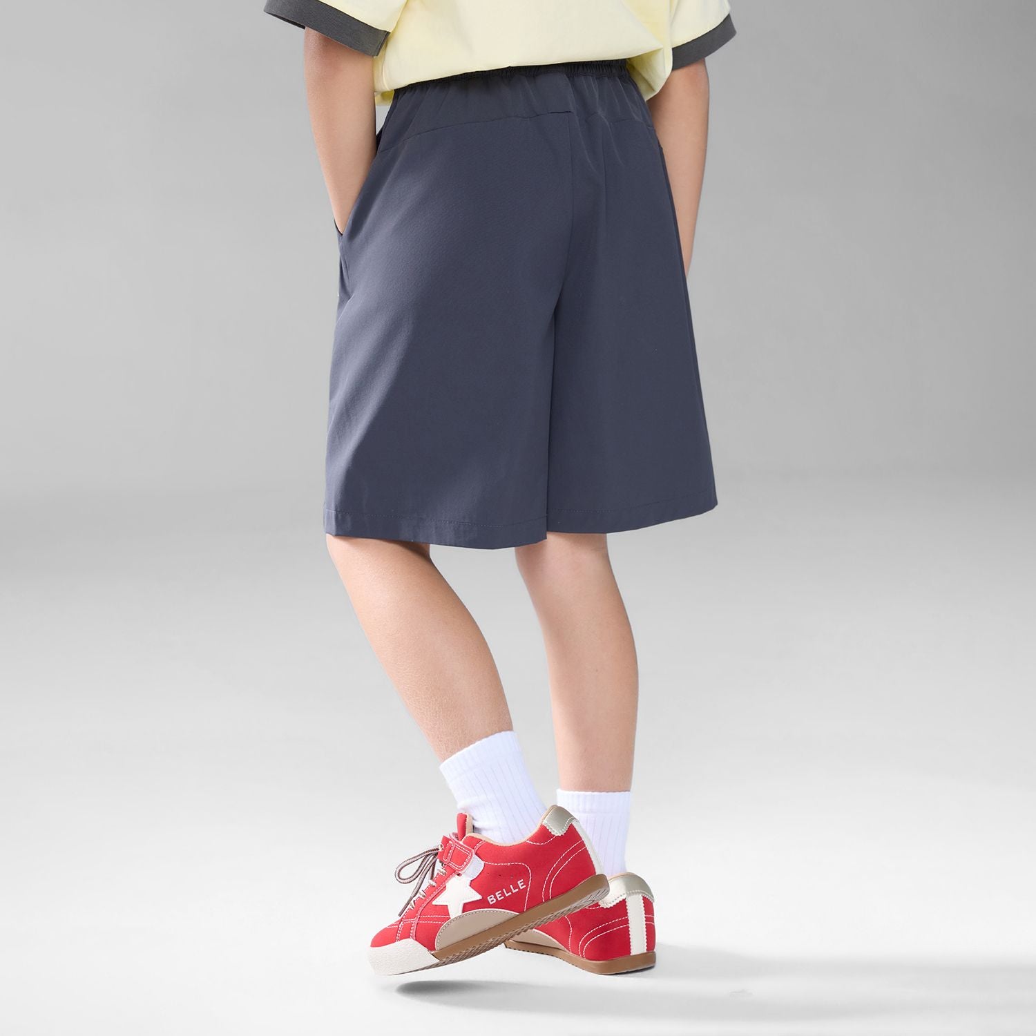 Kids Regular Nylon Stretch Active Shorts