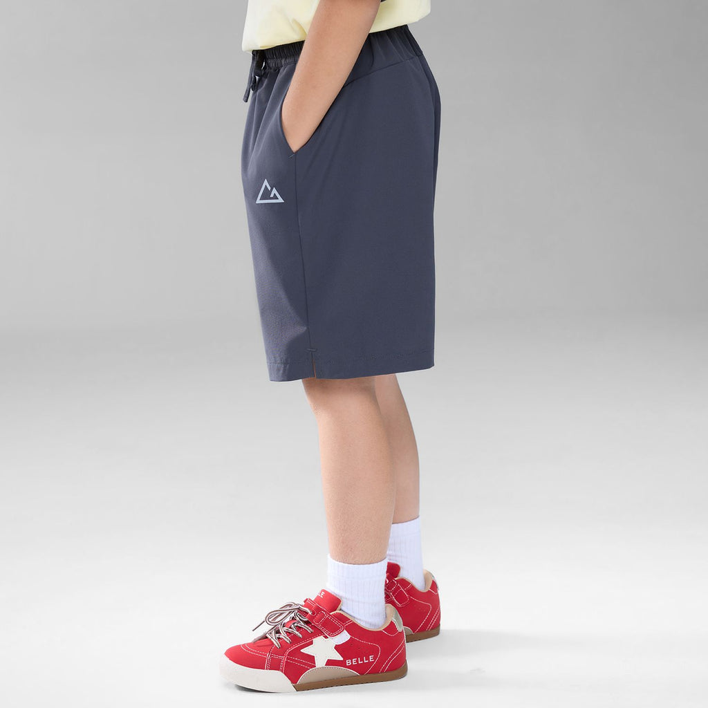 Kids Regular Nylon Stretch Active Shorts