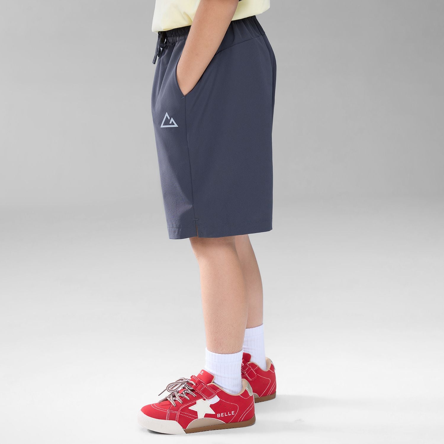 Kids Regular Nylon Stretch Active Shorts