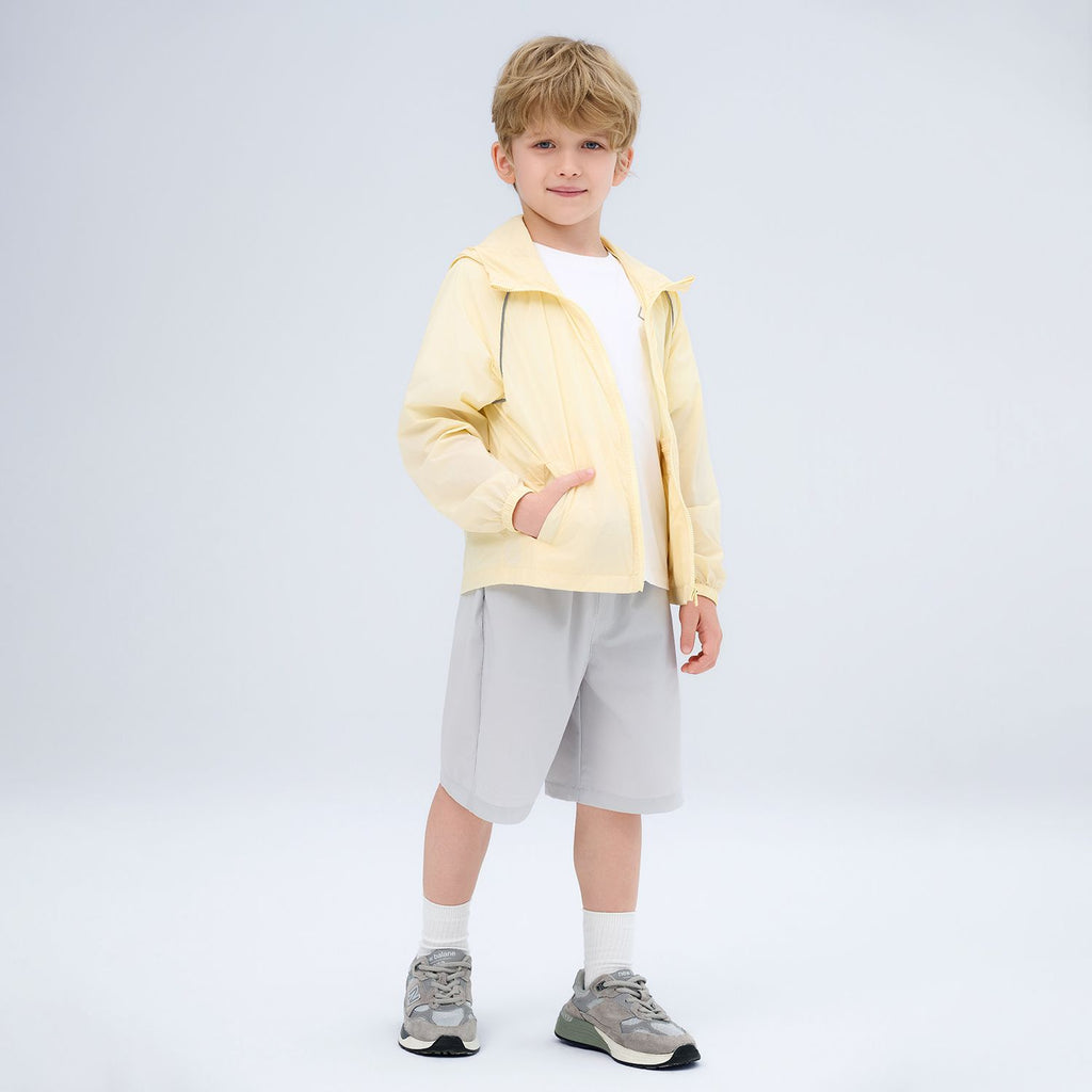 Kids Regular Nylon Stretch Active Shorts