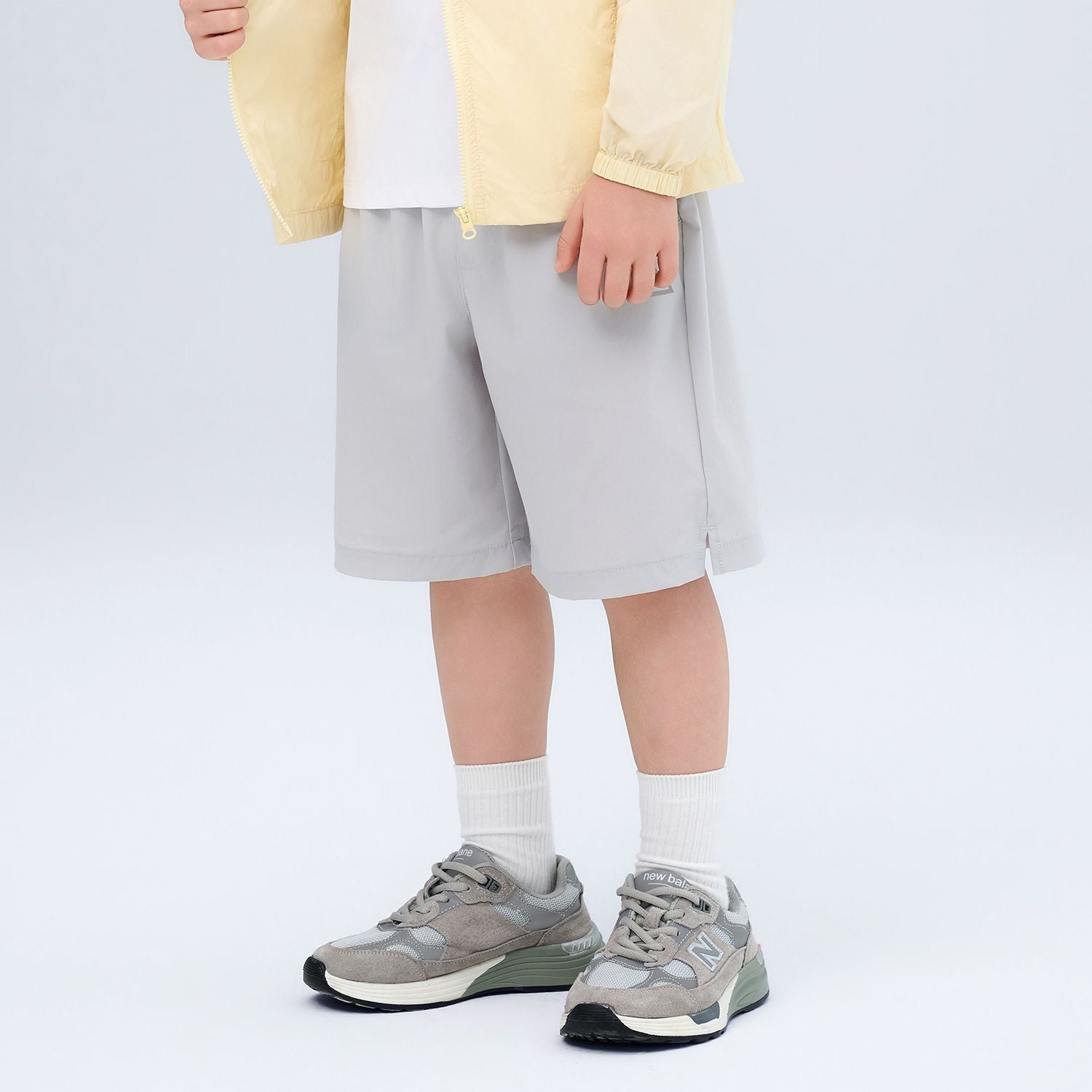 Kids Regular Nylon Stretch Active Shorts