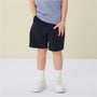 Kids’ Cotton Twill Drawstring Shorts with Elastic Waist
