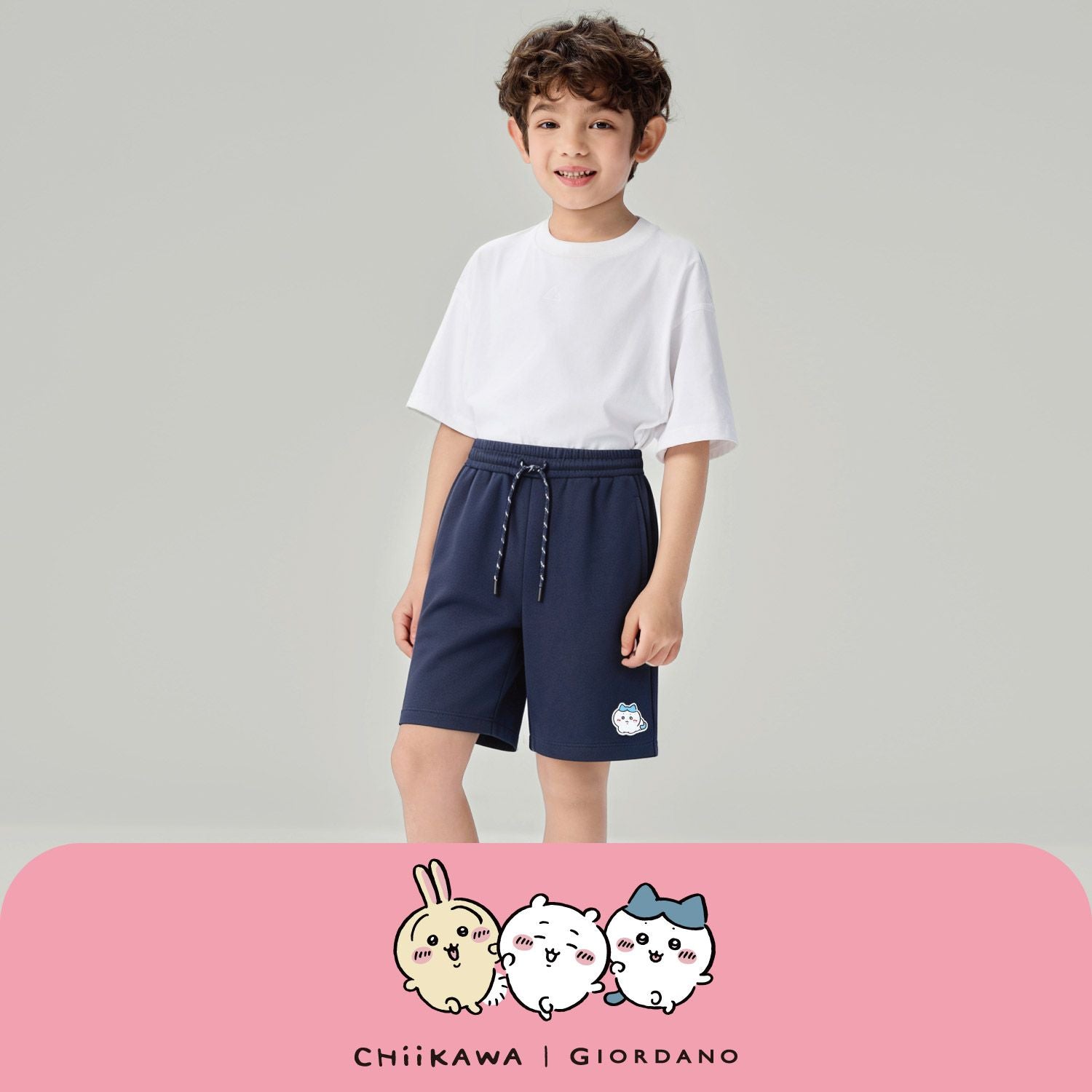 Kids Chiikawa French Terry Shorts