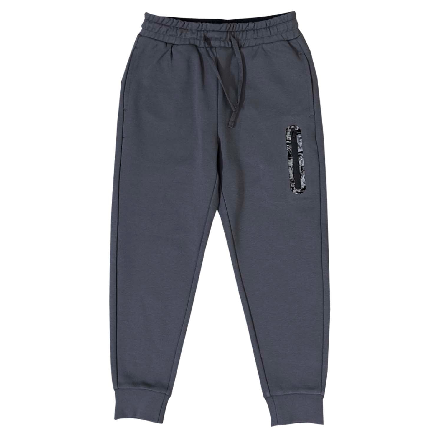 Giordano Kids' Stretch Knit Joggers-Grey